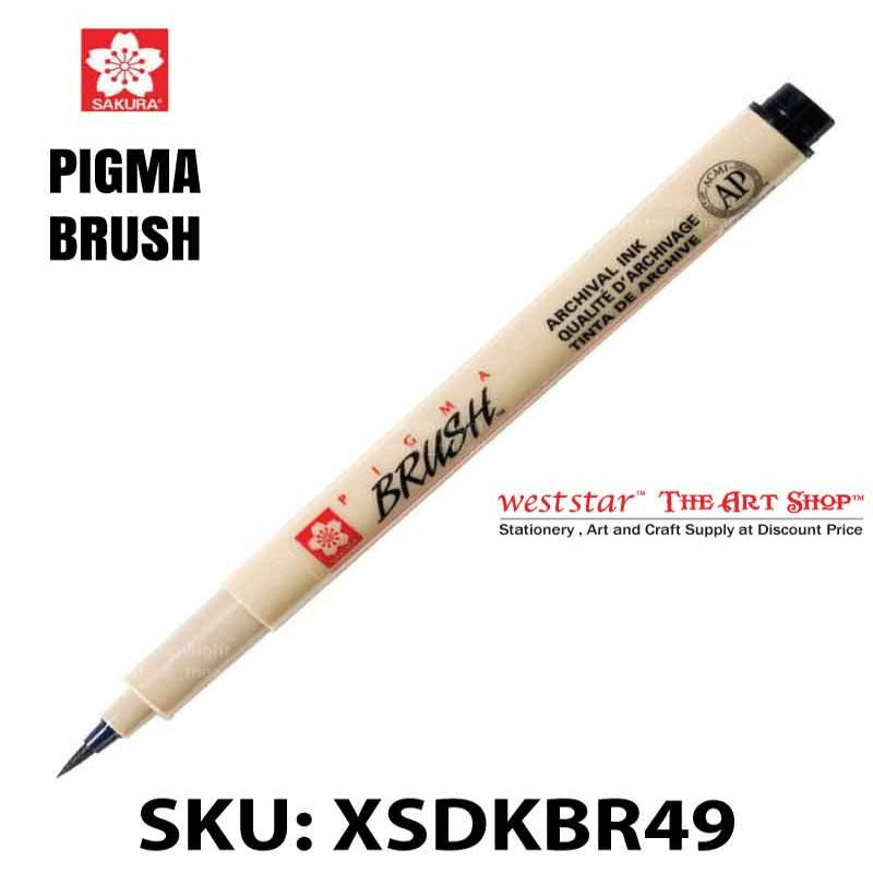Sakura Pigma Brush Black Ink