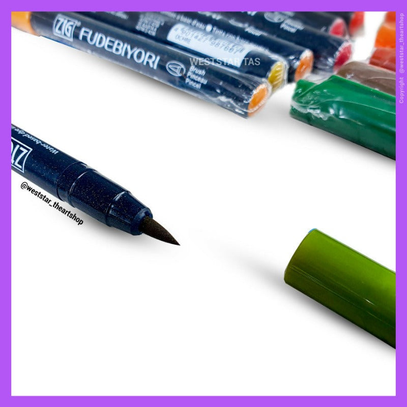 ZIG Kuretake Brush Pen, Water-Based