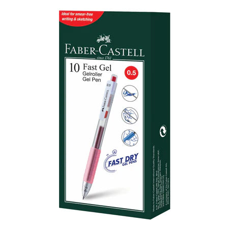 [WESTSTAR] Faber Fast Gel Pen 0.5mm - single piece