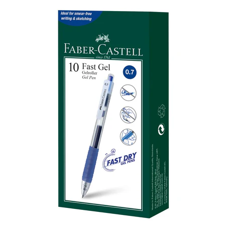 [WESTSTAR] Faber Fast Gel Pen 0.7mm- single piece
