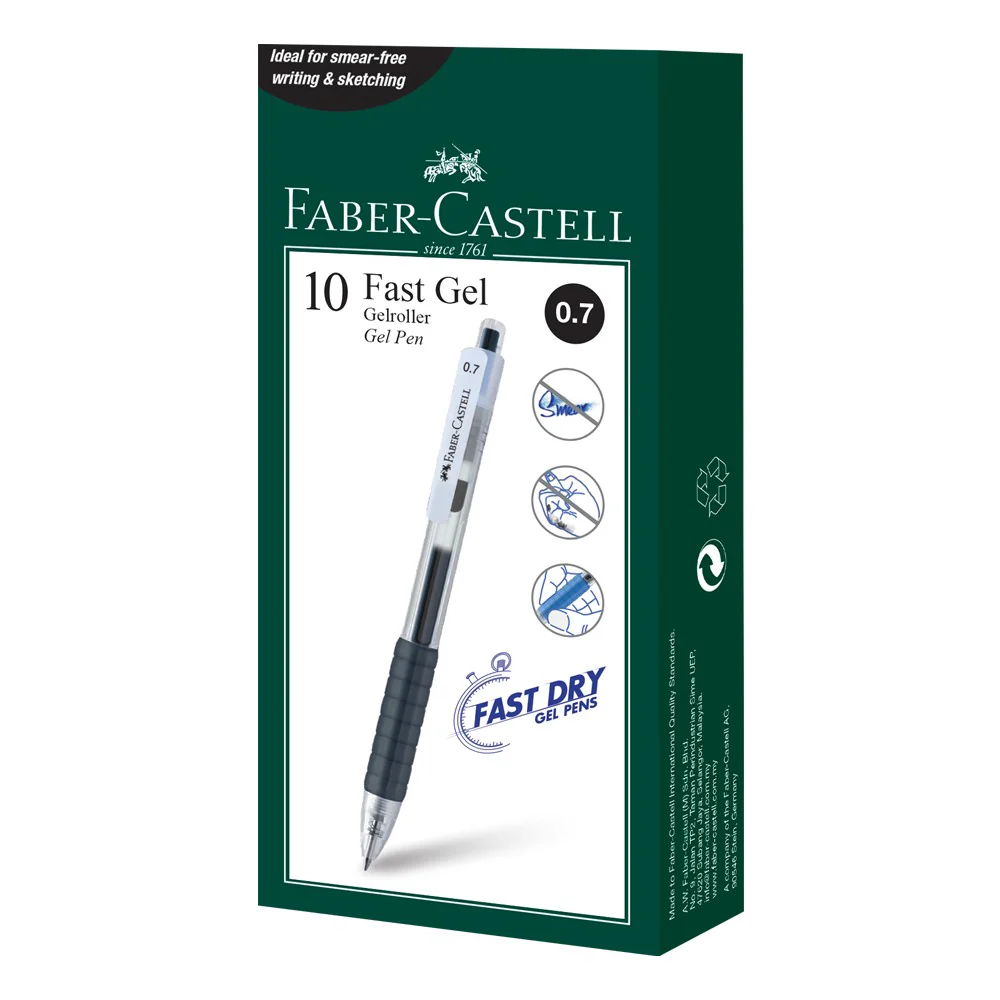 [WESTSTAR] Faber Fast Gel Pen 0.7mm- single piece