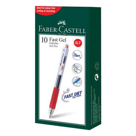 [WESTSTAR] Faber Fast Gel Pen 0.7mm- single piece