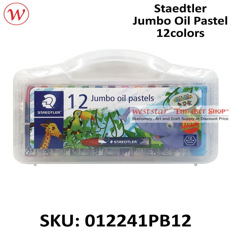 Staedtler Jumbo Oil Pastel (Plastic Case)