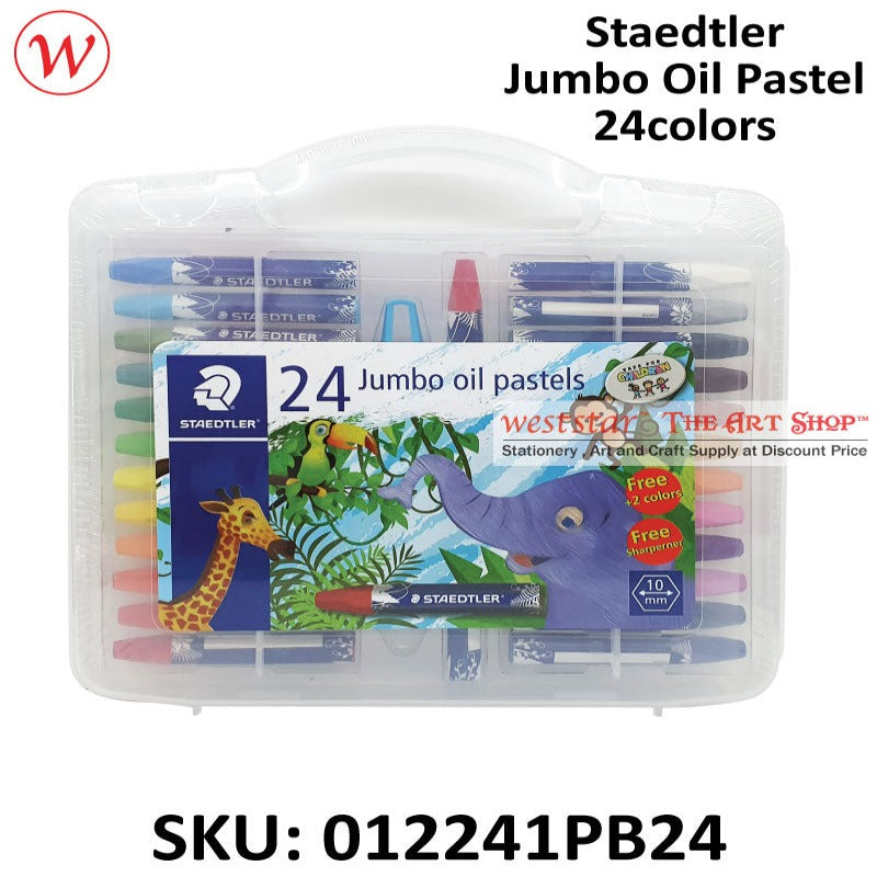 Staedtler Jumbo Oil Pastel (Plastic Case)