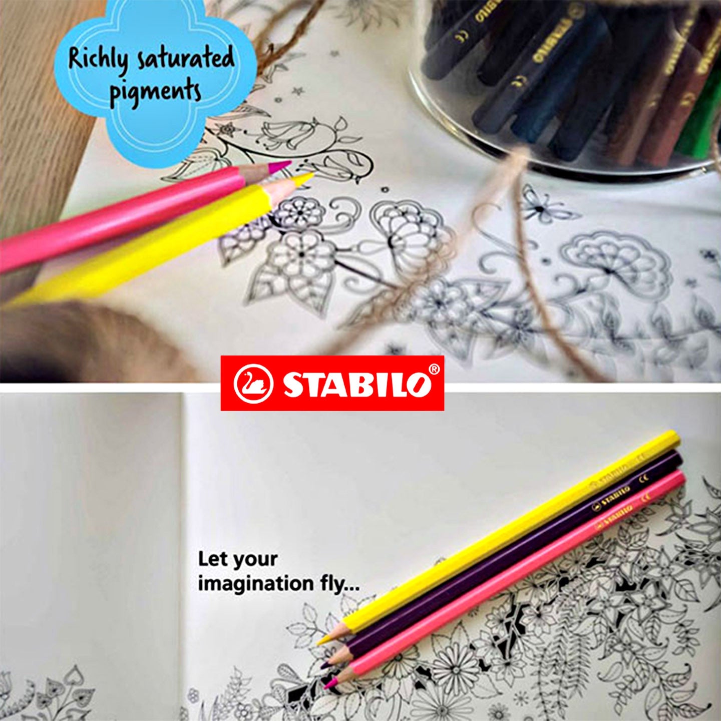 [WE-ARTS] Stabilo Swans 1870S/16SP1 Colour Pencil Back to School Set