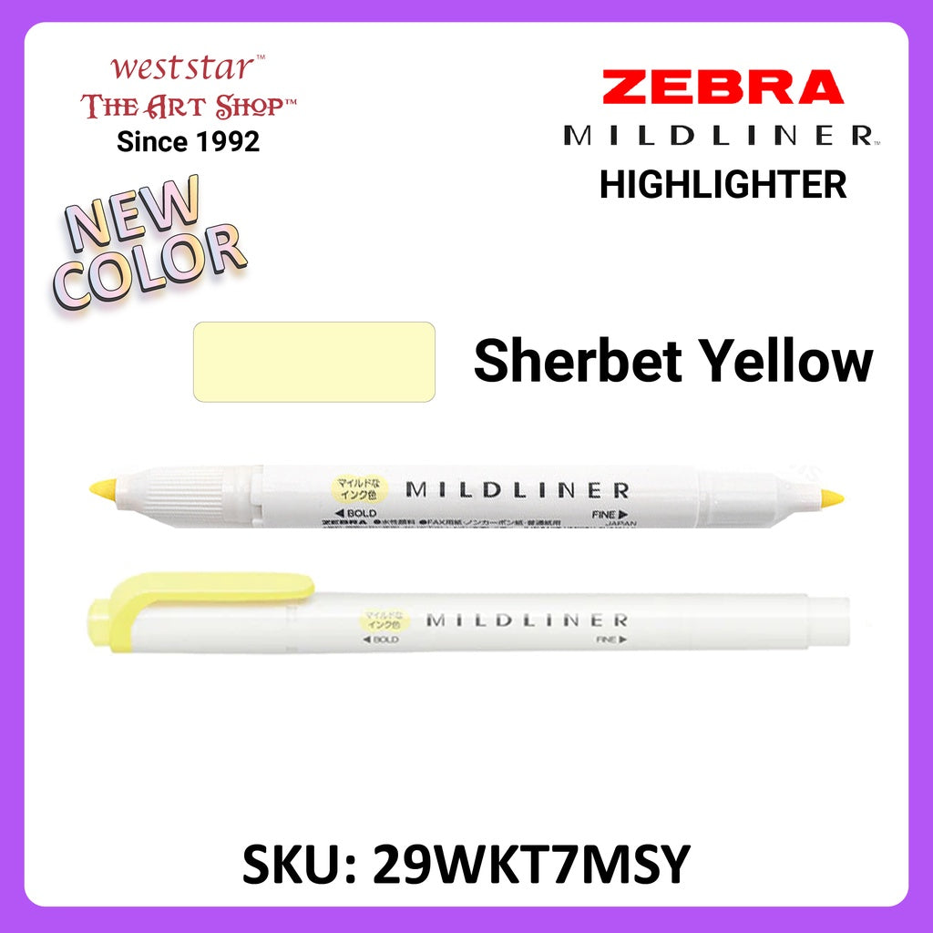 Zebra Mildliner Highlighter 2022 New color [Single, Set]