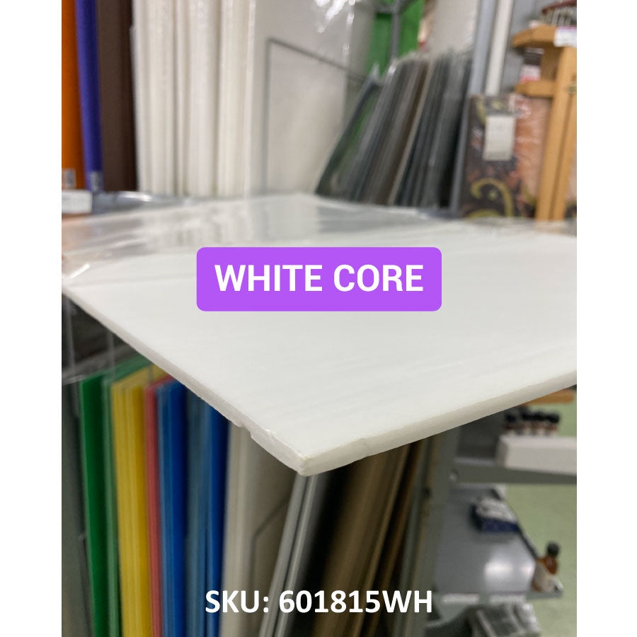 [Weststar TAS] NORMAL Compress Foam board 60cm x 90cm +- (5mm), White and Color Foam Board