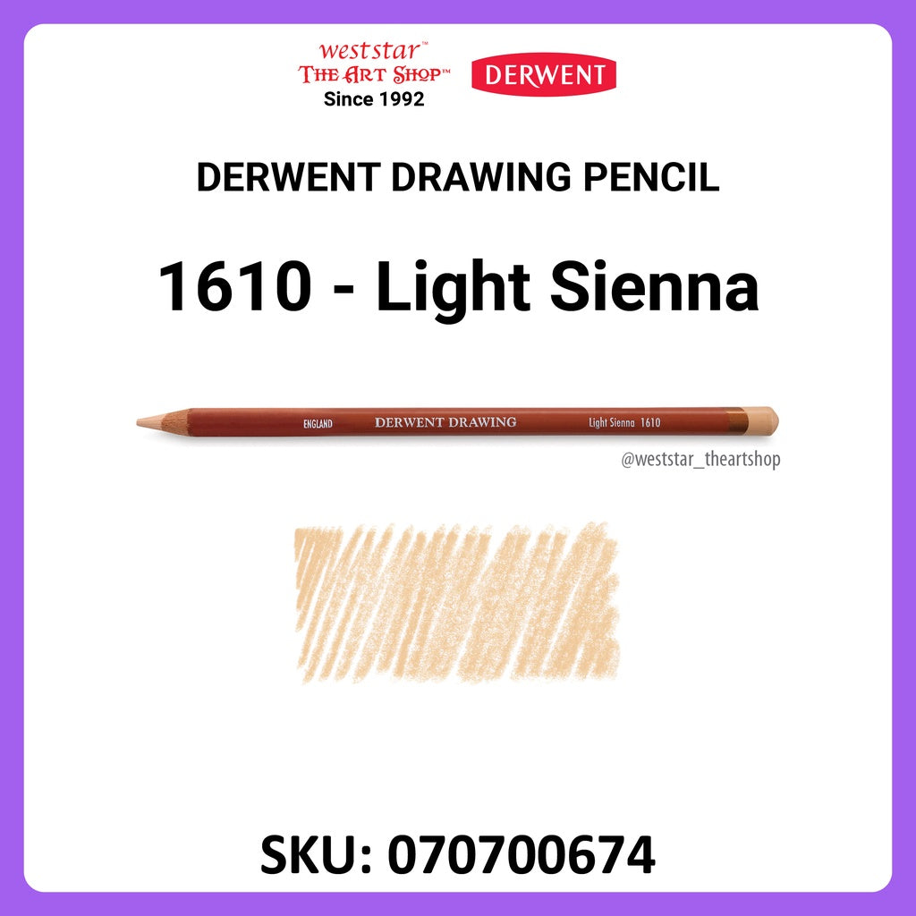 [WESTSTAR] Derwent Drawing Pencil  - Single Pc