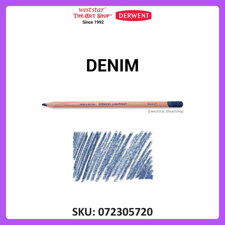 [Weststar TAS] Derwent Lightfast Color Pencil Refill - Single Piece (100 Colors)