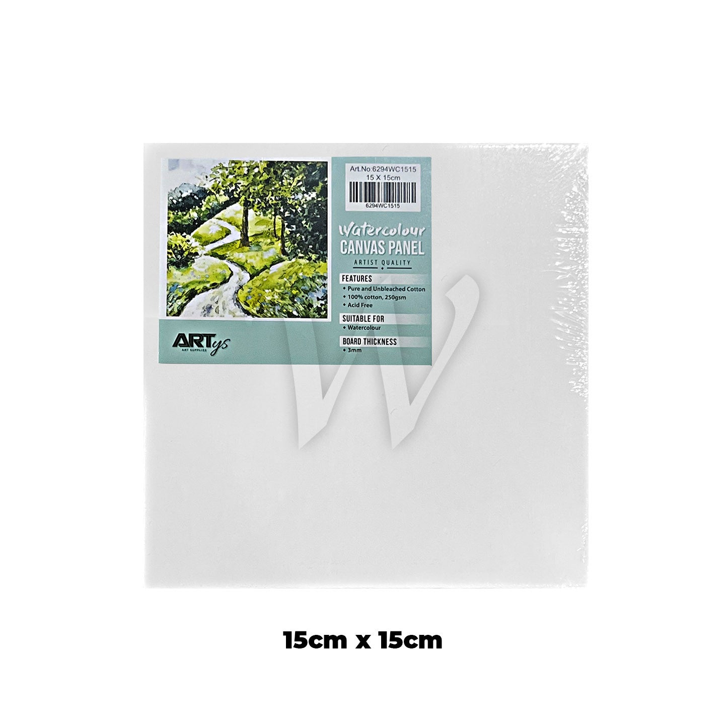 ARTYS Watercolour Canvas Panel Canvas Board for Watercolour Painting Frame Kanvas Lukis Drawing Canvas Panel
