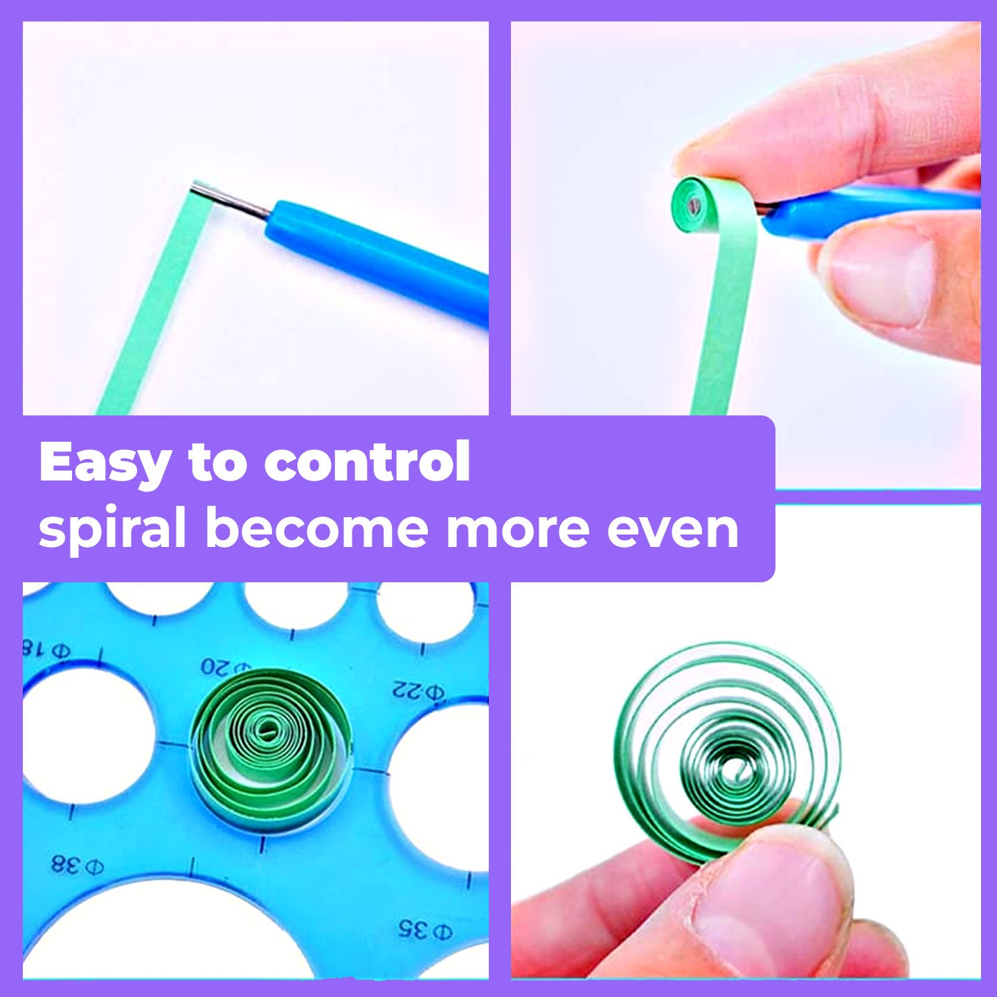 [WE-ARTS] Paper Quilling Tool Set Quilling Pen Set  Alat Quilling Kertas  DIY Craft Tools - 5pcs/set