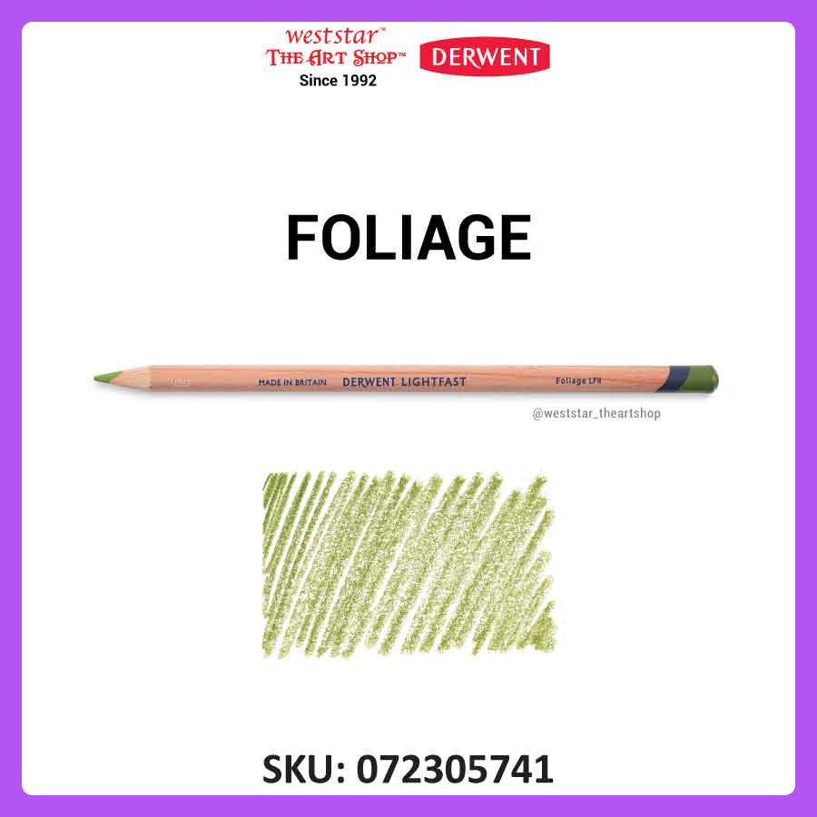 [Weststar TAS] Derwent Lightfast Color Pencil Refill - Single Piece (100 Colors)