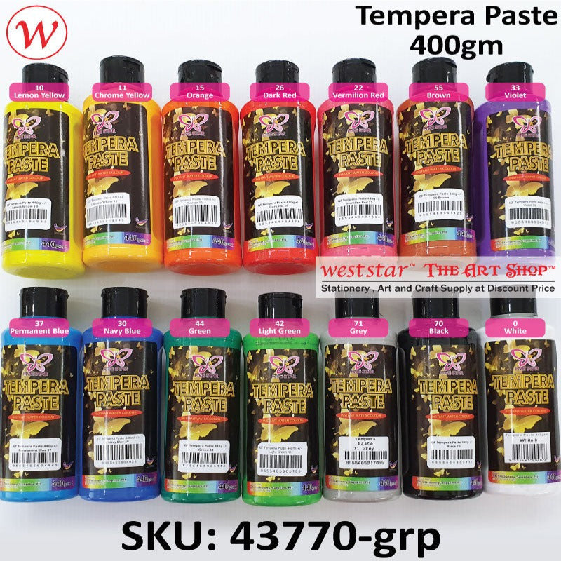 [WE-ARTS] Five Star Tempera Paste | 400gm