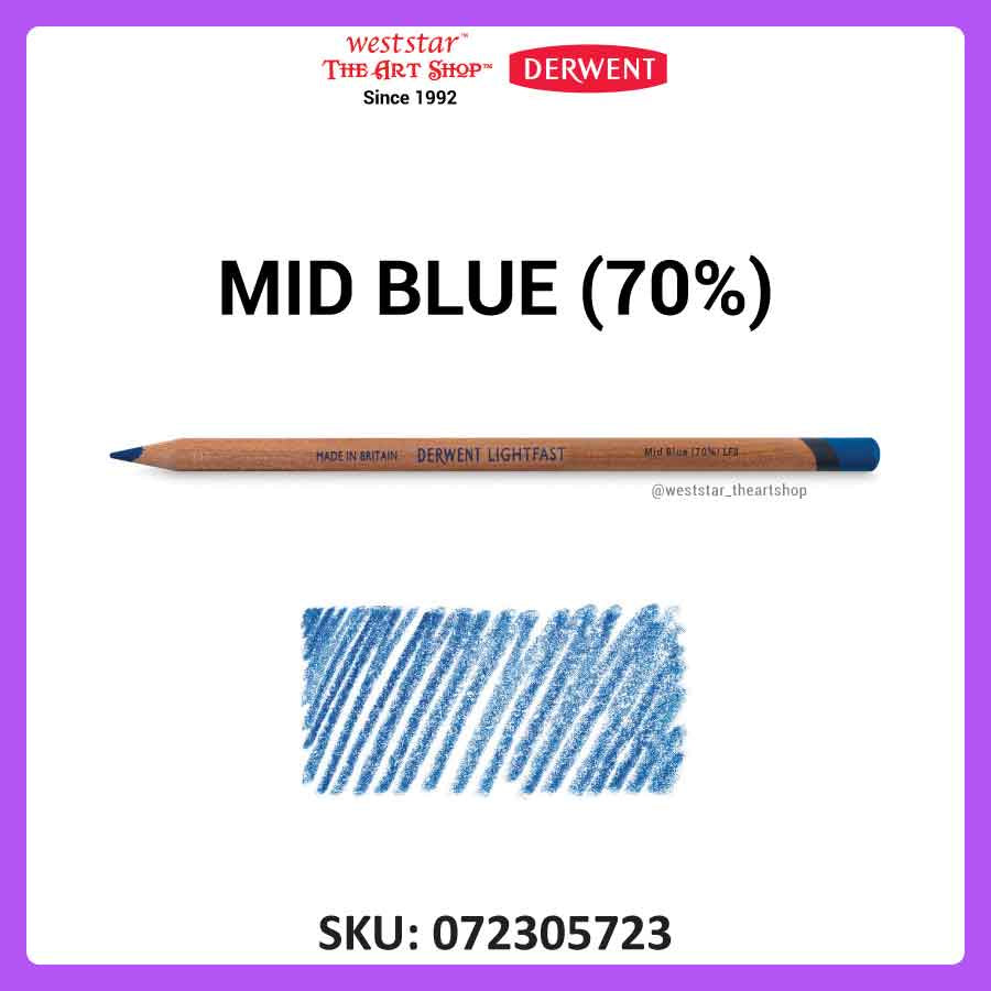 [Weststar TAS] Derwent Lightfast Color Pencil Refill - Single Piece (100 Colors)