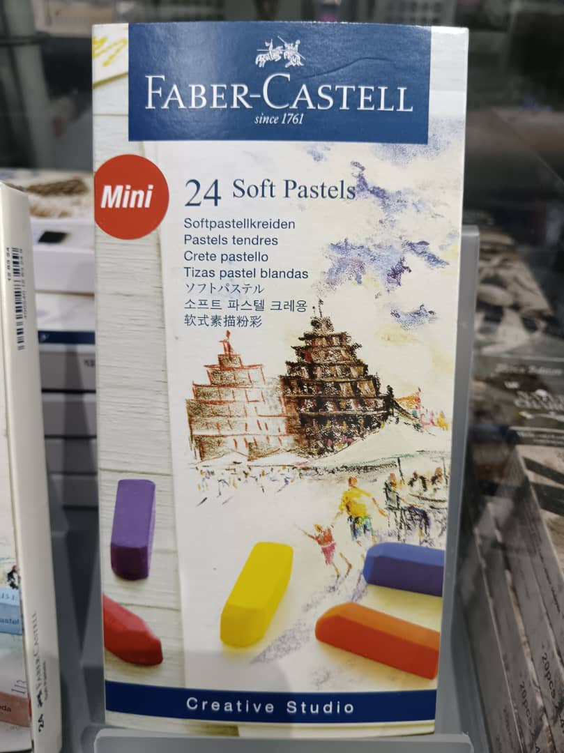 FABER CASTELL Creative Studio Soft Pastel Set - 12 / 24 / 36 / 72 colours