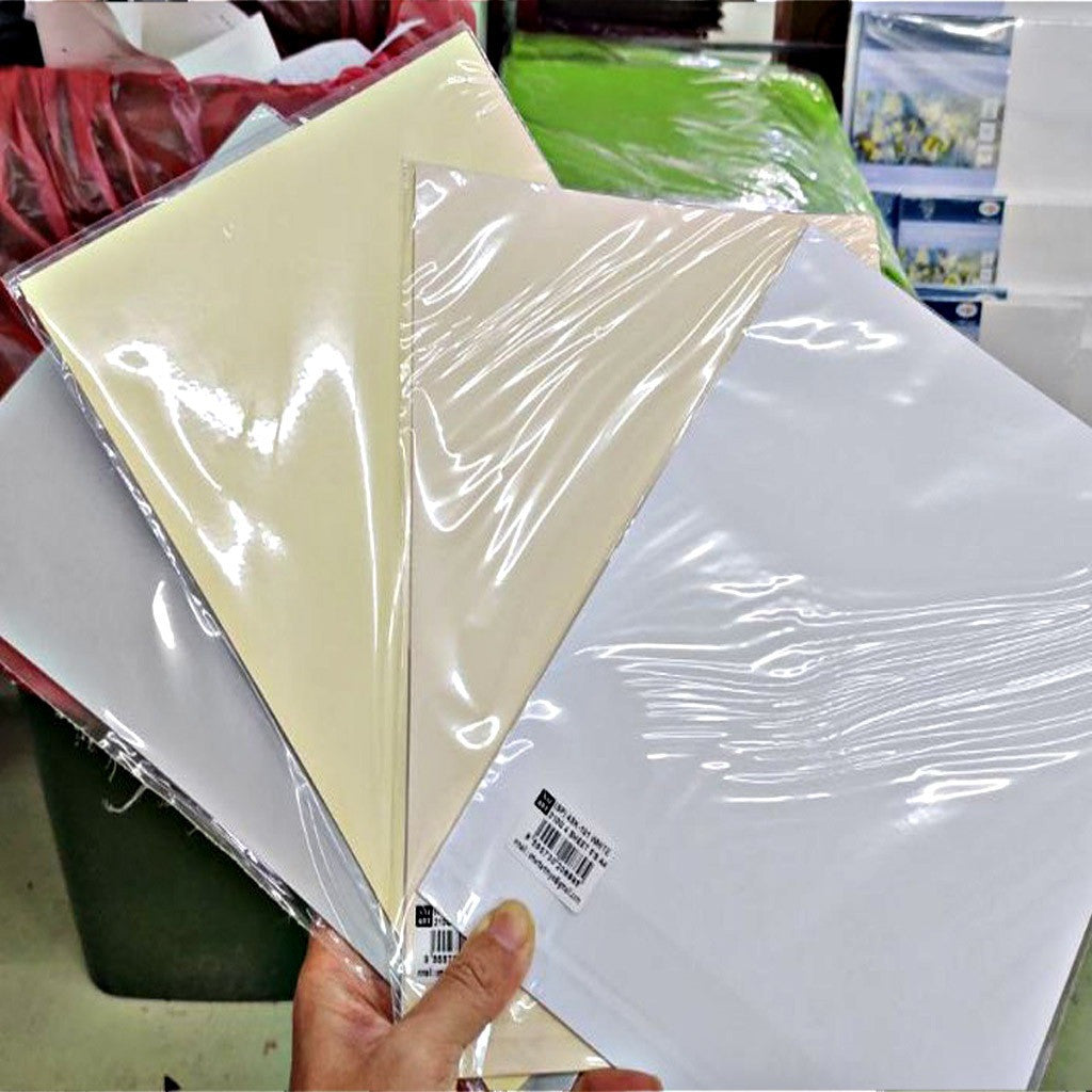 [WE-ARTS] Sakira A4 210g 4 Sheet Cards x 5s (Single Colour)
