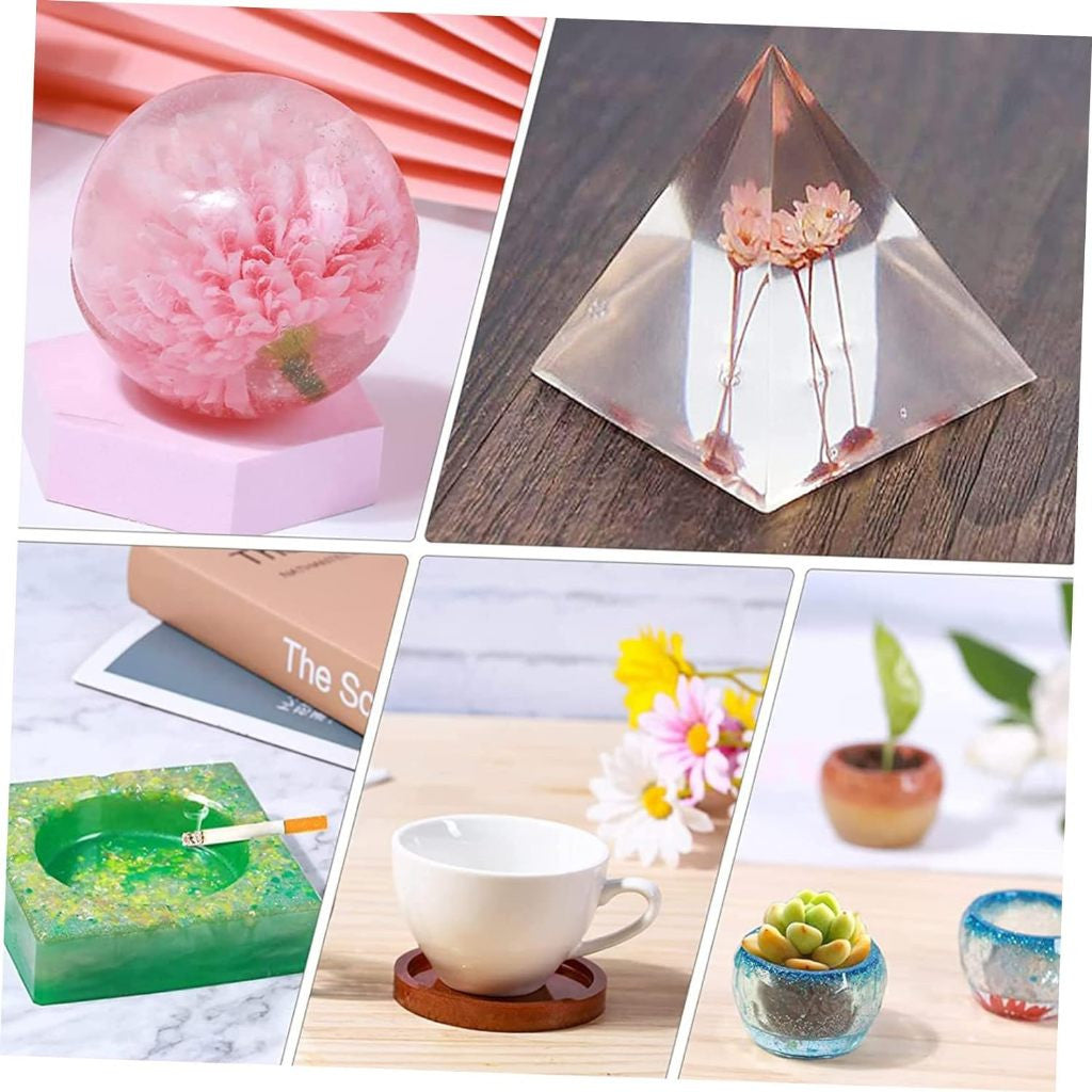 [WETAS] DIY Silicone Model Making Liquid Silicone Rubber Epoxy Resin Casting Mixing Ratio Jewelry Making Candle Supplies