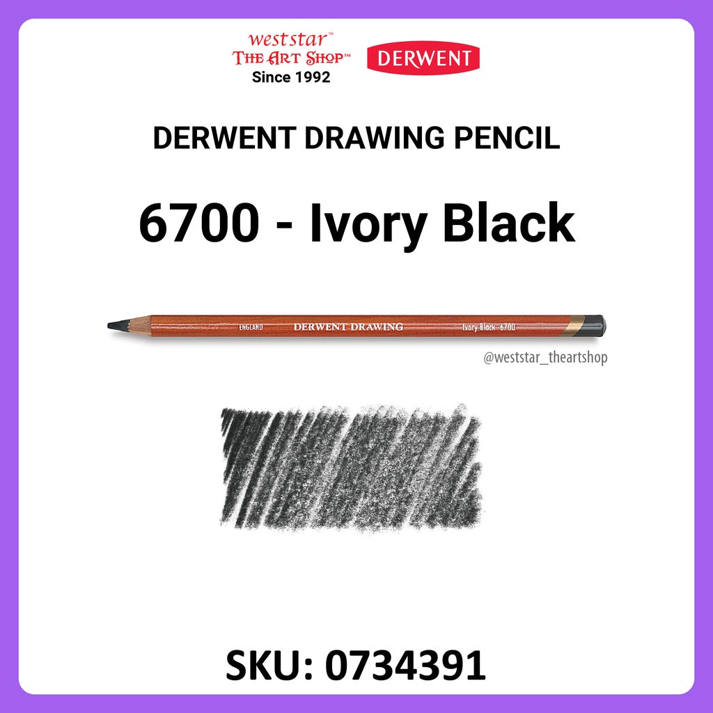 [WESTSTAR] Derwent Drawing Pencil  - Single Pc