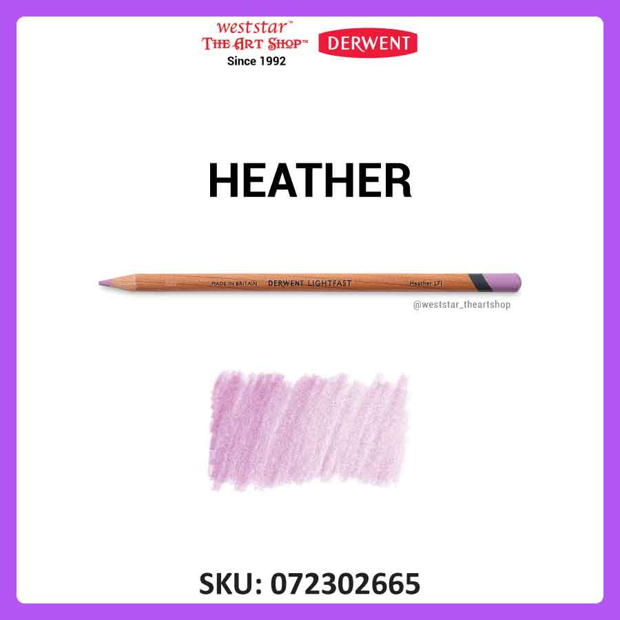 [Weststar TAS] Derwent Lightfast Color Pencil Refill - Single Piece (100 Colors)