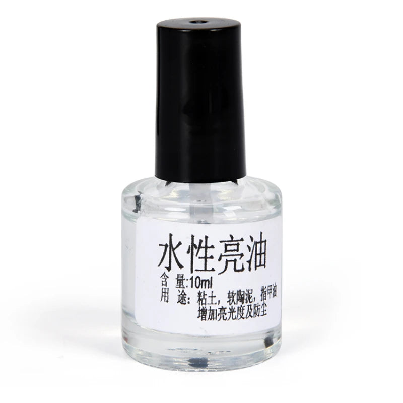 [WESTSTAR] Clay Varnish Water-based Bright Oil Dust Proof Brightening for Air Dry Clay, Polymer Clay