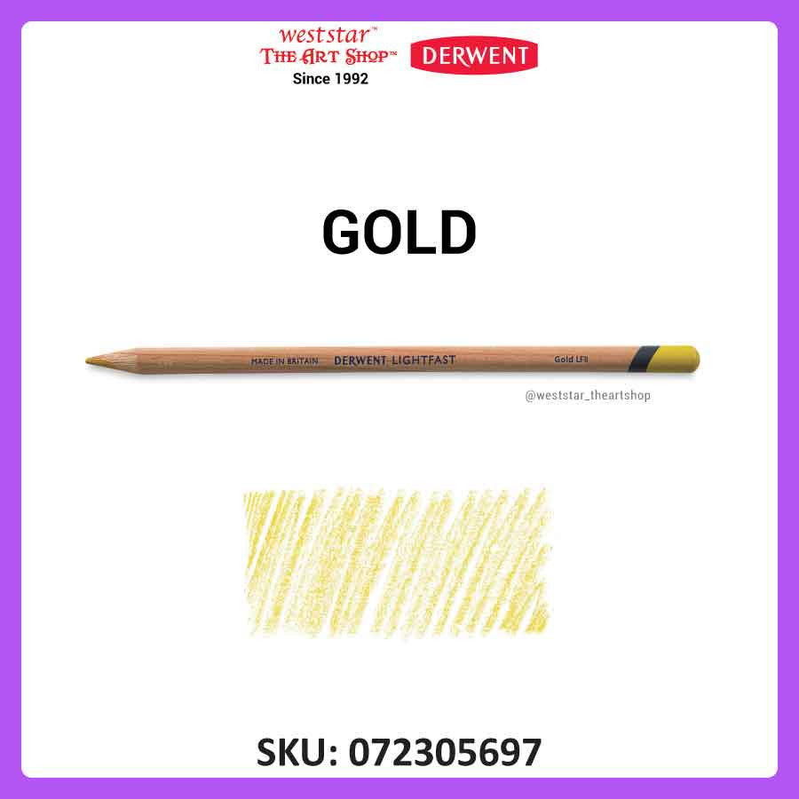 [Weststar TAS] Derwent Lightfast Color Pencil Refill - Single Piece (100 Colors)