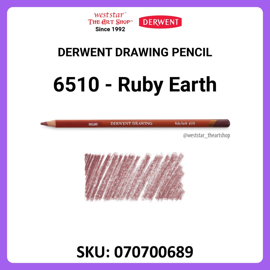 [WESTSTAR] Derwent Drawing Pencil  - Single Pc