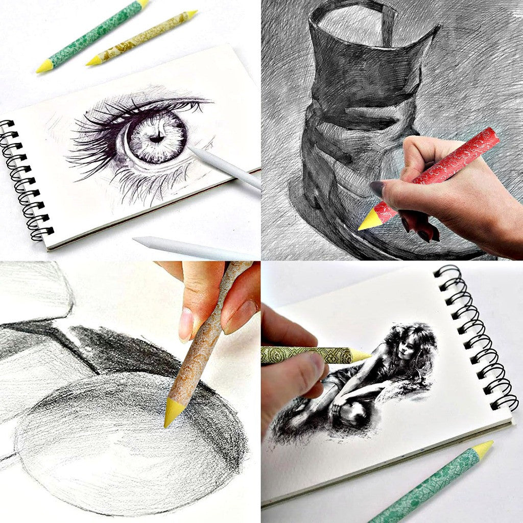 Premium Paper Blender Stump Paper Stump / Paper Blender / Blending Stumps for Pastel, Charcoal, Pencil S/M/L