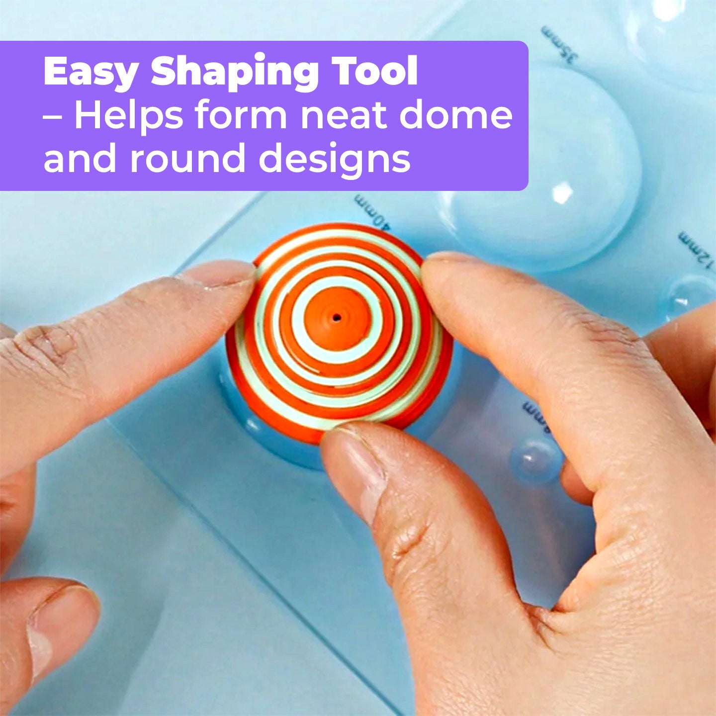 [WE-ARTS] 3D Paper Quilling Dome Mould (Shaping Board) Alat Quilling Kertas DIY Craft Tools