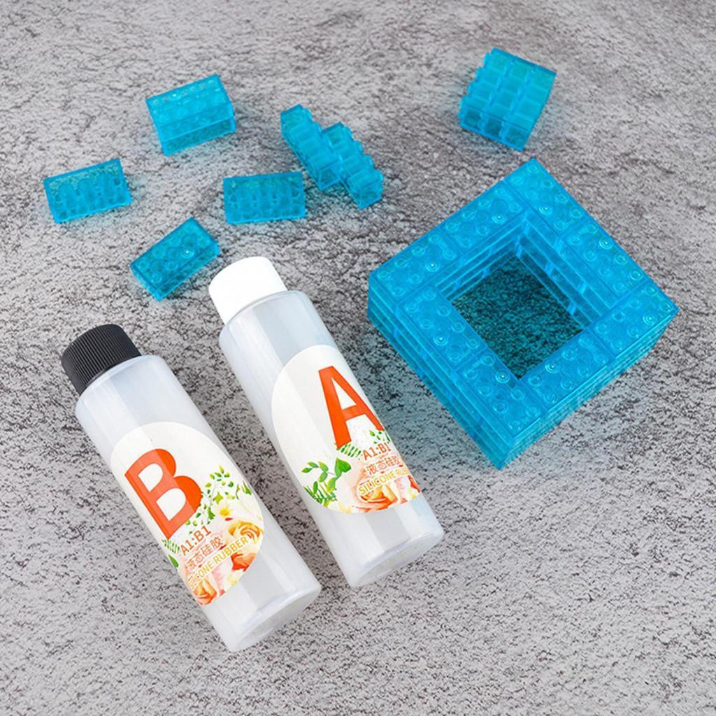 [WETAS] DIY Silicone Model Making Liquid Silicone Rubber Epoxy Resin Casting Mixing Ratio Jewelry Making Candle Supplies