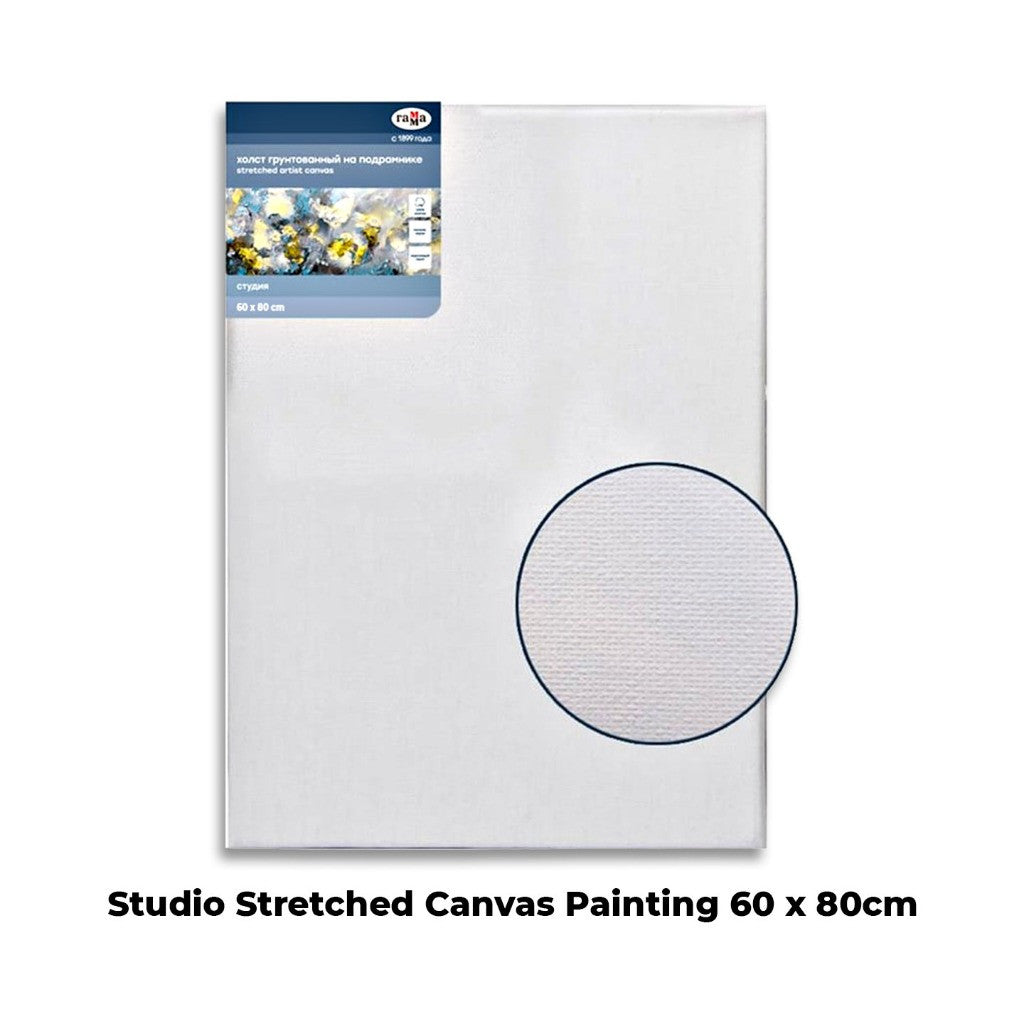 Studio Stretched Canvas Painting Canvas Art for Acrylic & Oil Paint ( 280g ) - CLEARANCE