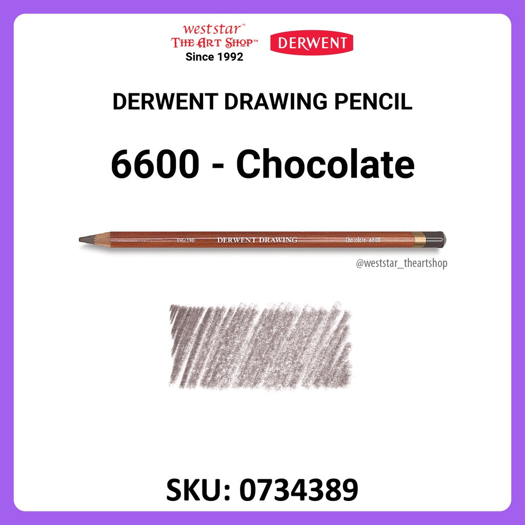 [WESTSTAR] Derwent Drawing Pencil  - Single Pc