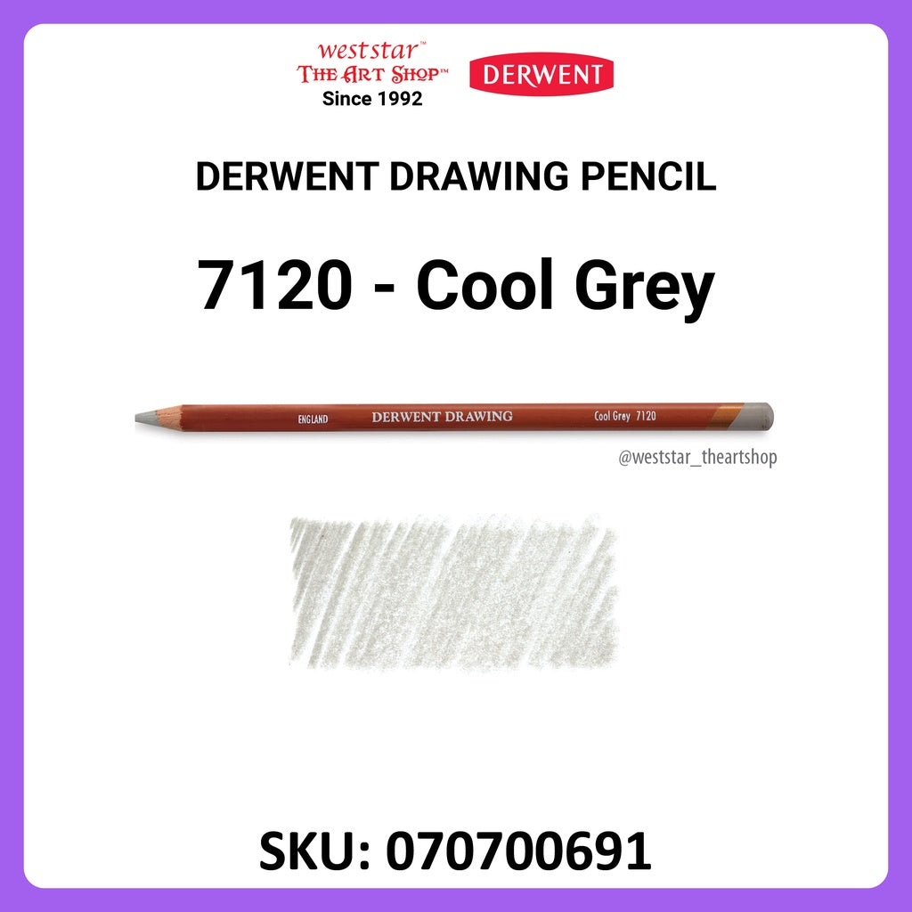 [WESTSTAR] Derwent Drawing Pencil  - Single Pc