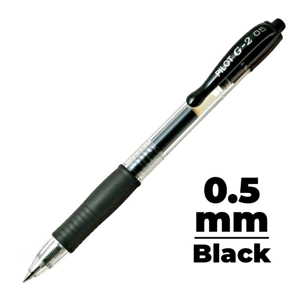 PILOT G2 Gel Pen, Pilot Retractable Gel Pen, Pilot G-2 Gel Pen - 0.38, 0.5, 0.7, 1.0 | Black / Blue / Red