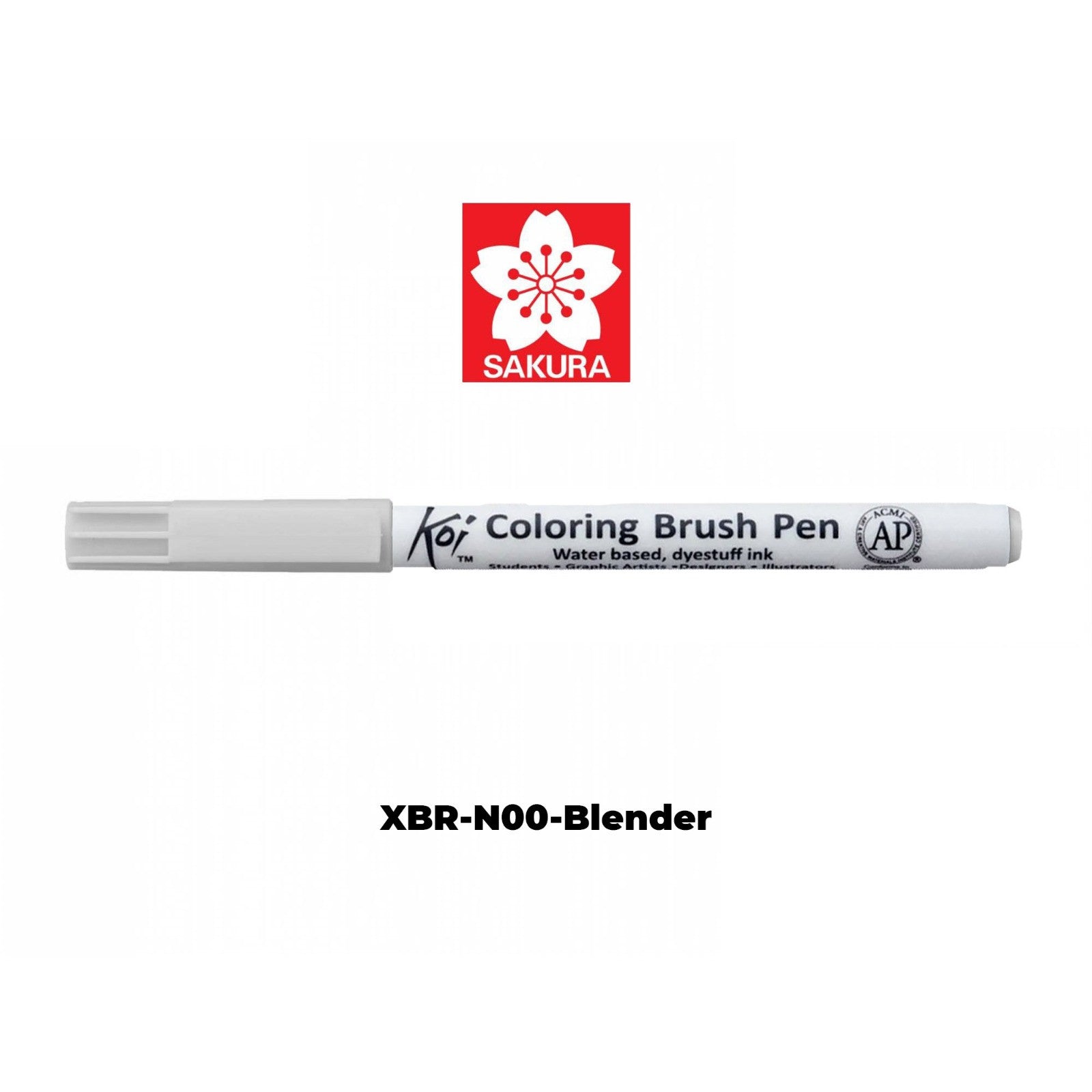 [WESTSTAR] Sakura Koi Color Brush Pen Coloring  Pen (Single piece)