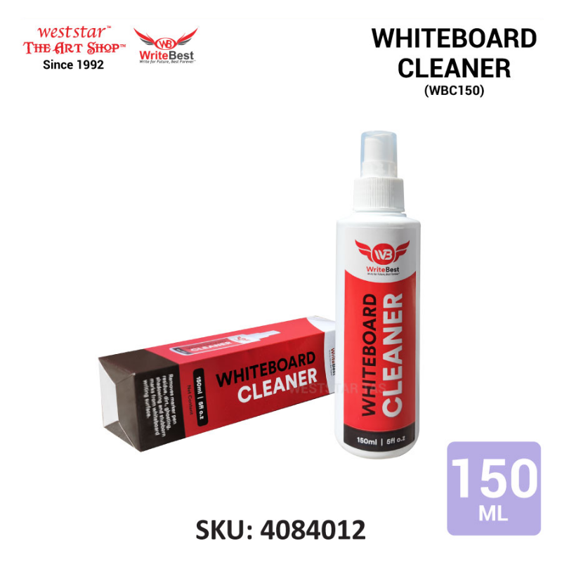 Writebest Whiteboard Cleaner White Board Cleaner (WBS150) 150ml