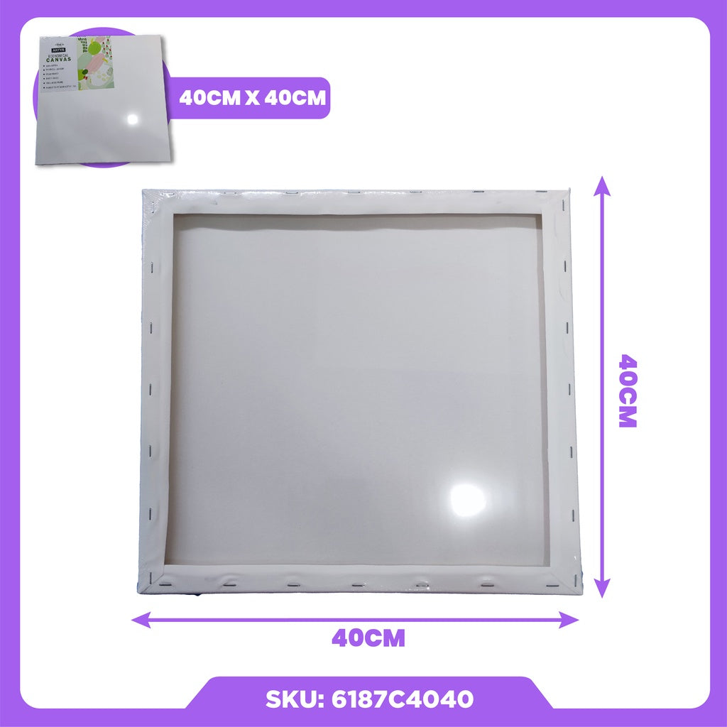 ARTYS ECO Stretched Canvas Painting Canvas Board (SQUARE)