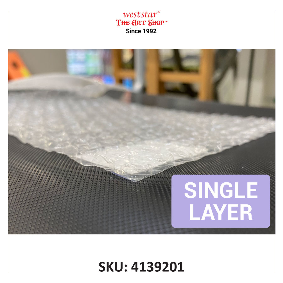 Bubble Wrap (Single Layer / Double Layer) | 1meter x 100meter (100% FULL LENGTH)