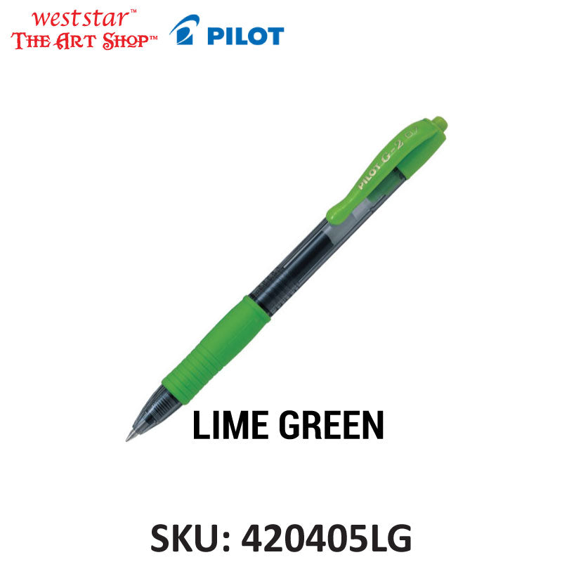 Pilot G2 Retractable Gel Pen | Colored (G-2)