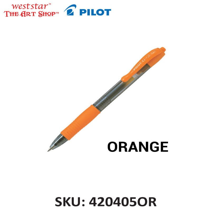 Pilot G2 Retractable Gel Pen | Colored (G-2)