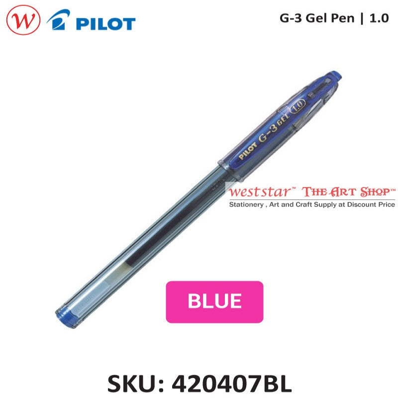 [WESTSTAR] PILOT G3 GEL PEN 1.0 mm BOARD SIGNATURE PEN/ PILOT PEN BOLD - BLACK,BLUE, RED