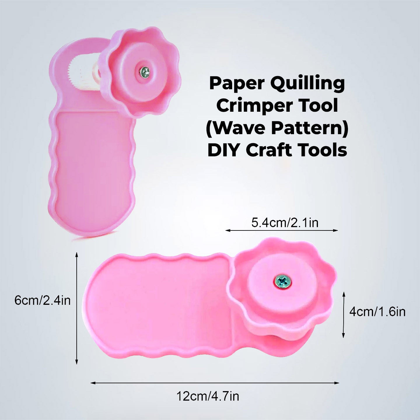 [WE-ARTS] Paper Quilling Crimper Tool (Wave Pattern) Quilling Tools Alat Quilling Kertas DIY Craft Tools
