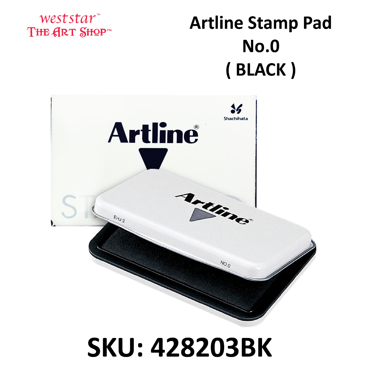 Artline Stamp Pad No.0 ( Medium )|grp