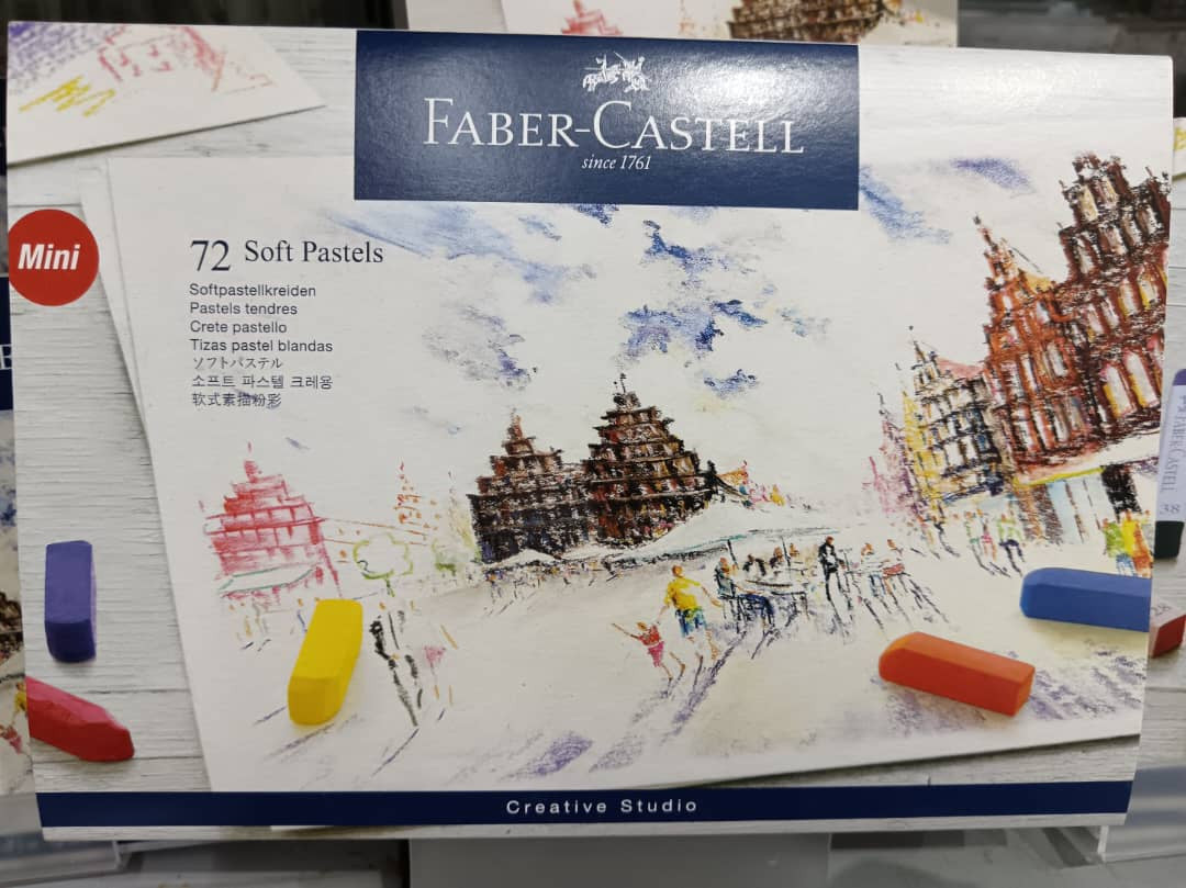 FABER CASTELL Creative Studio Soft Pastel Set - 12 / 24 / 36 / 72 colours