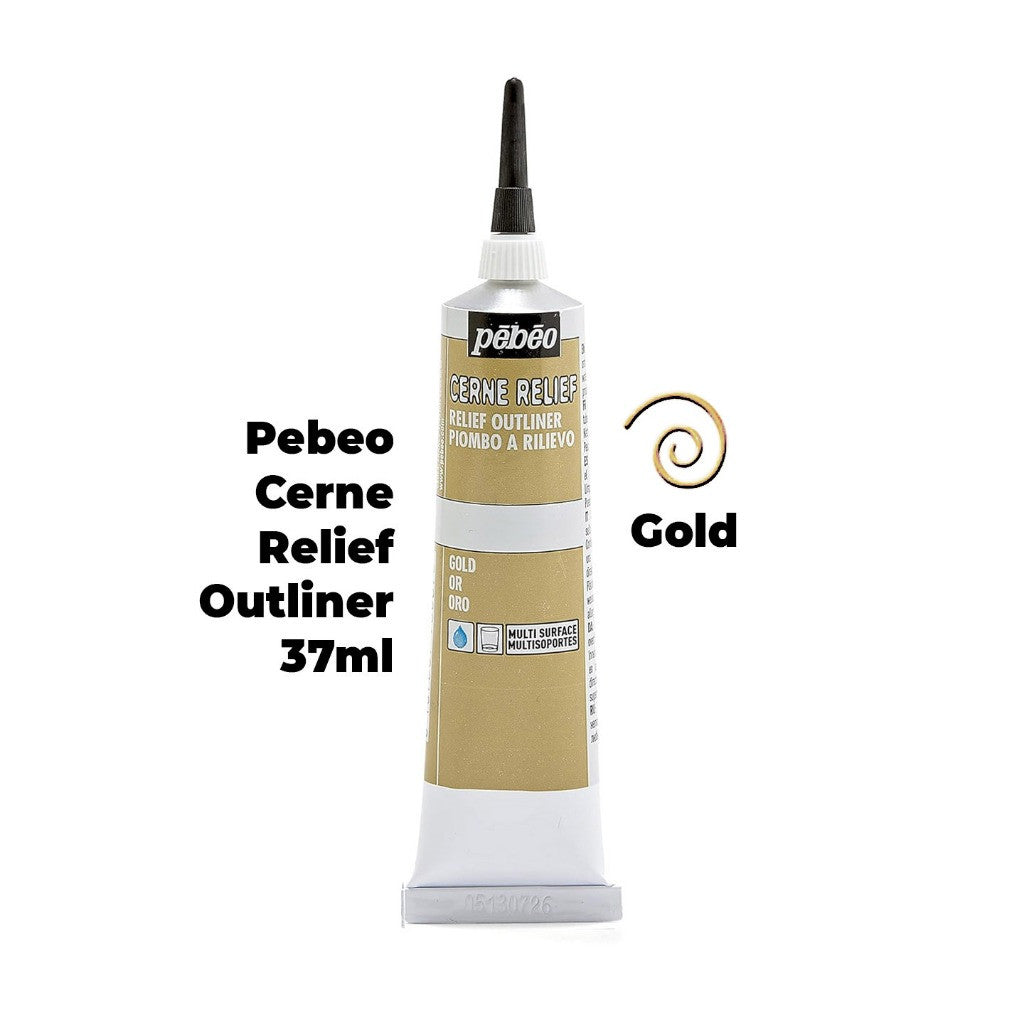[WE-ARTS] Pebeo Cerne Relief 37ML (Glass Outliner)