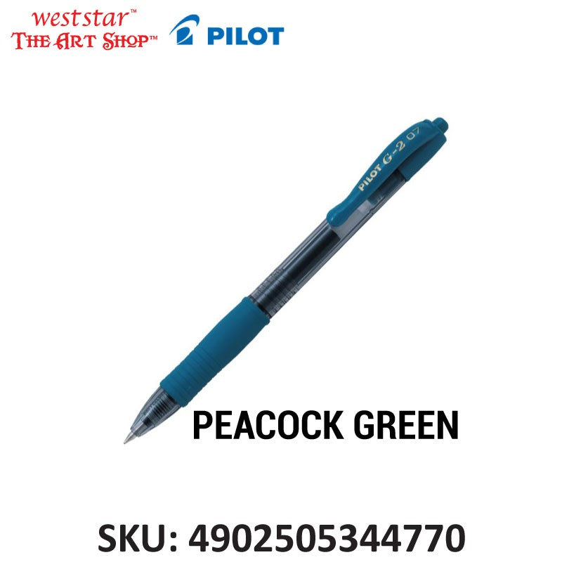 PILOT G2 Gel Pen, Pilot Retractable Gel Pen, Pilot G-2 Gel Pen Colored 0.7mm