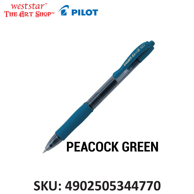 Pilot G2 Retractable Gel Pen | Colored (G-2)