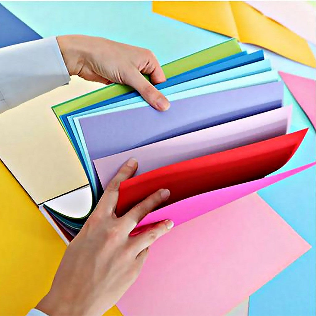[WE-ARTS] Sakira A4 210g 4 Sheet Cards x 5s (Single Colour)