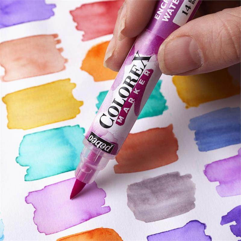 [WESTSTAR] PEBEO COLOREX Marker Refillable / Watercolor Brush Marker 1mm