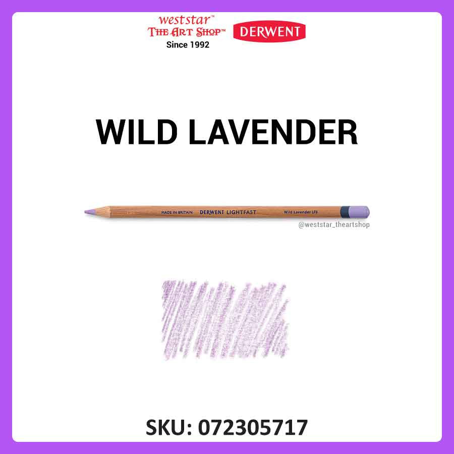 [Weststar TAS] Derwent Lightfast Color Pencil Refill - Single Piece (100 Colors)