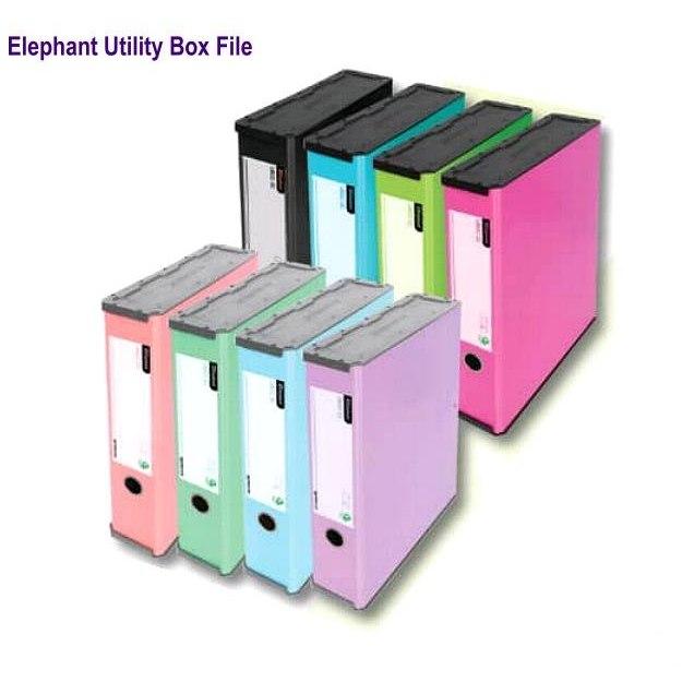 WE-ARTS]  Elephant Utility Box File Document Box File